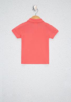 Erkek Çocuk Nar Çiçeği Polo Yaka Tişört - 50238484228