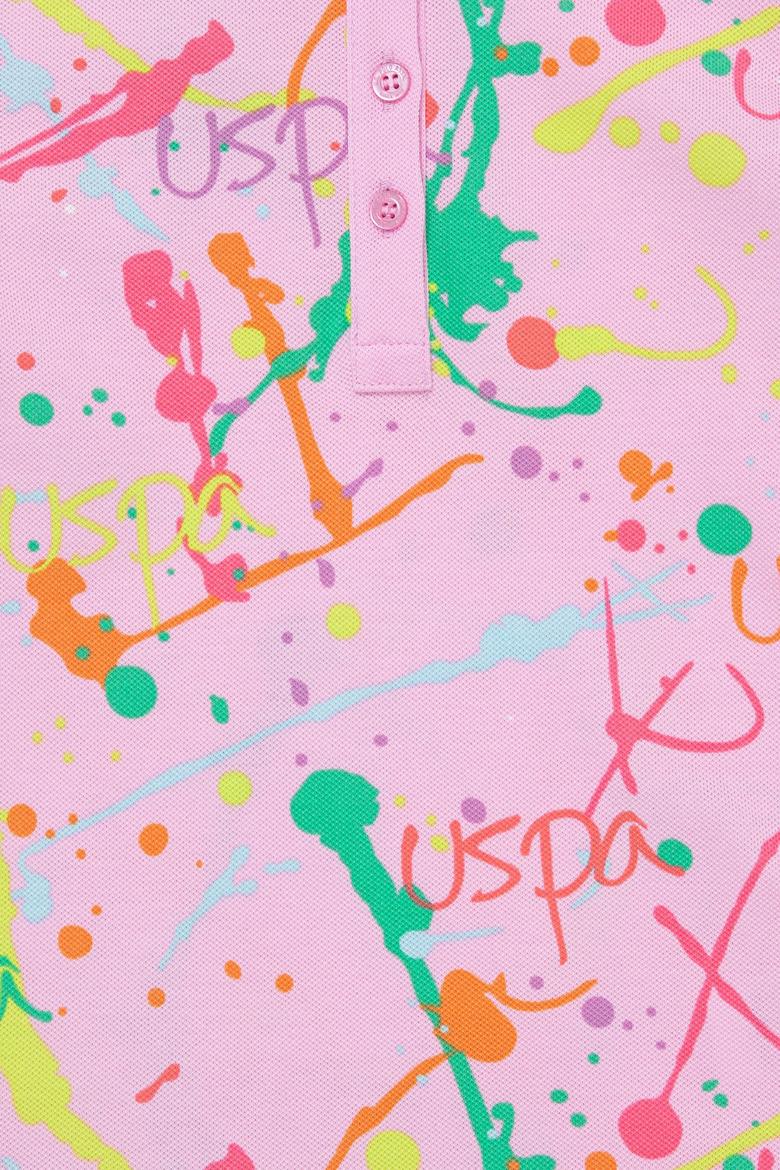 Kız Çocuk Açık Pembe Örme Elbise - 50234832016