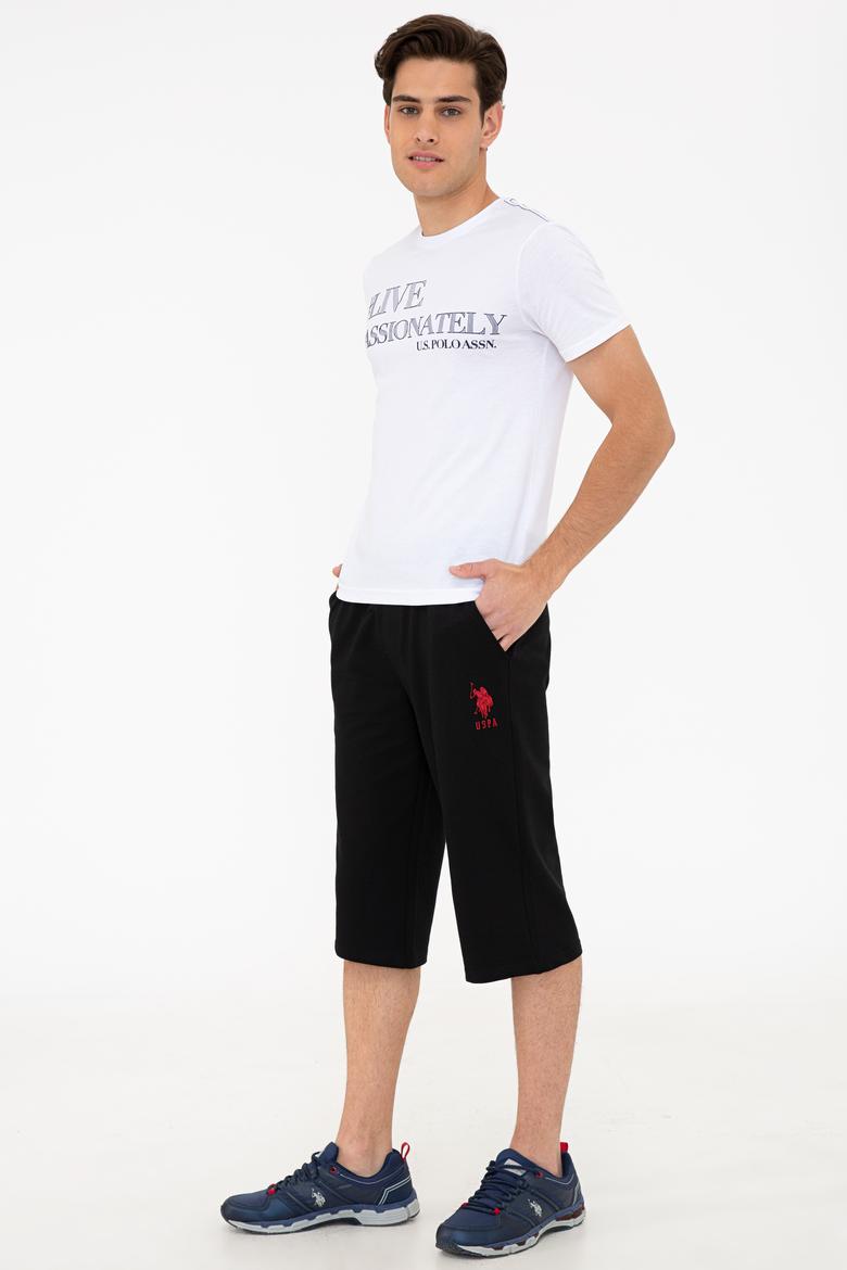 Erkek Siyah Örme Şort - 50232294030