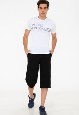 Erkek Siyah Örme Şort - 50232294030