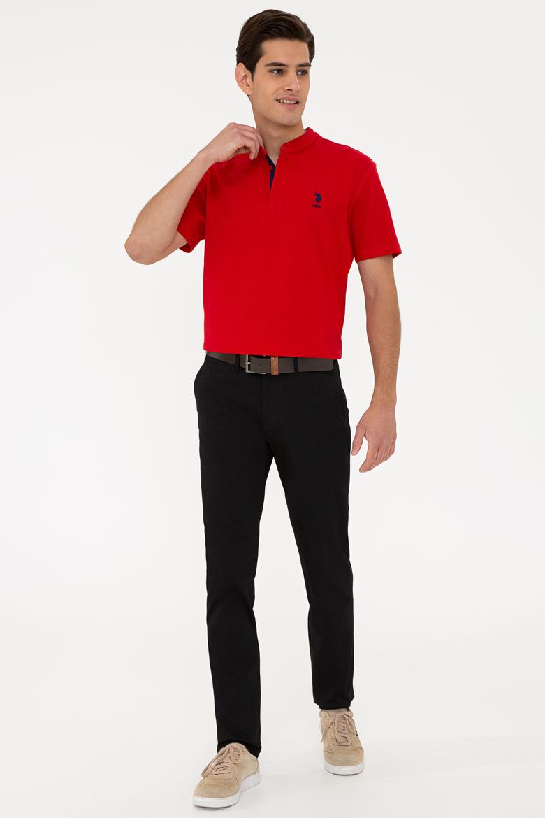 Erkek Siyah Kanvas Pantolon