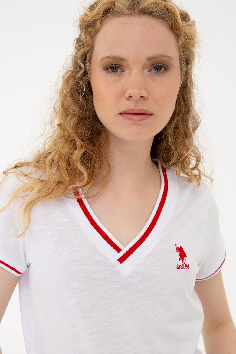 Kadın Beyaz Tişört - 50252262021