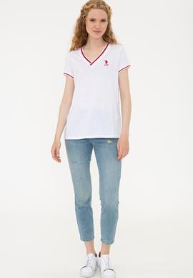 Kadın Beyaz Tişört - 50252262021