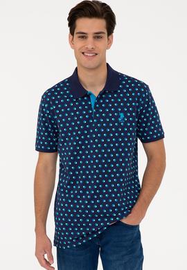 Erkek Lacivert Polo Yaka Tişört - 50231931018