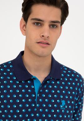 Erkek Lacivert Polo Yaka Tişört - 50231931018