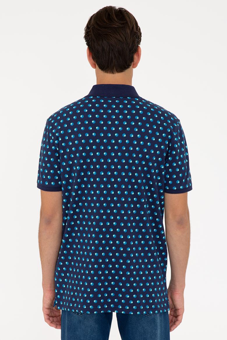 Erkek Lacivert Polo Yaka Tişört - 50231931018