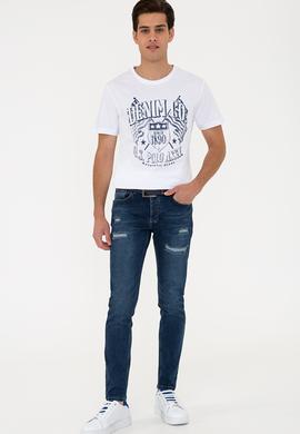 Erkek Beyaz Tişört - 50234973003