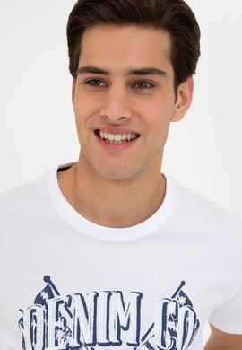 Erkek Beyaz Tişört - 50234973003