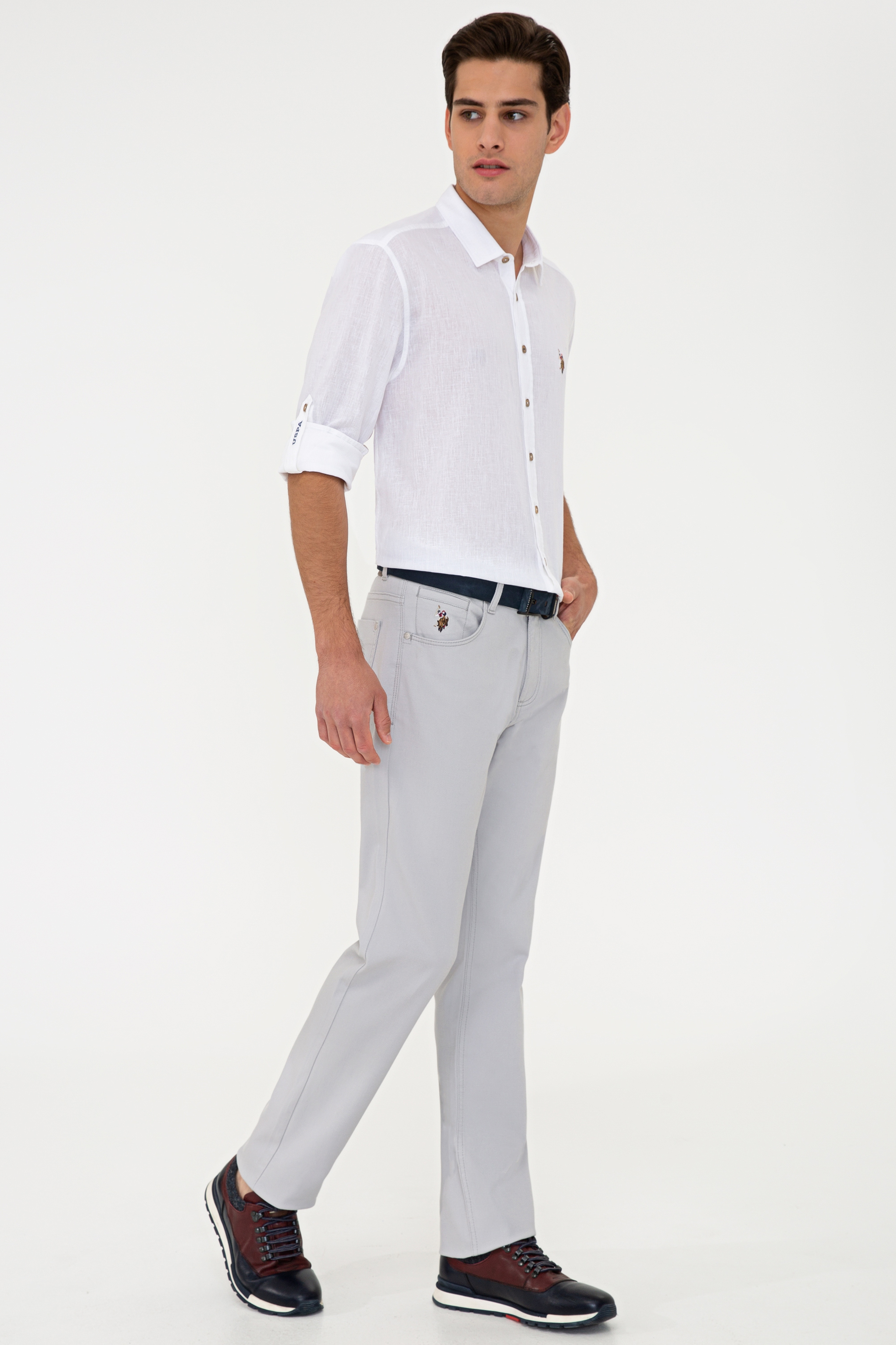 Erkek Gri Chinos - Image 2