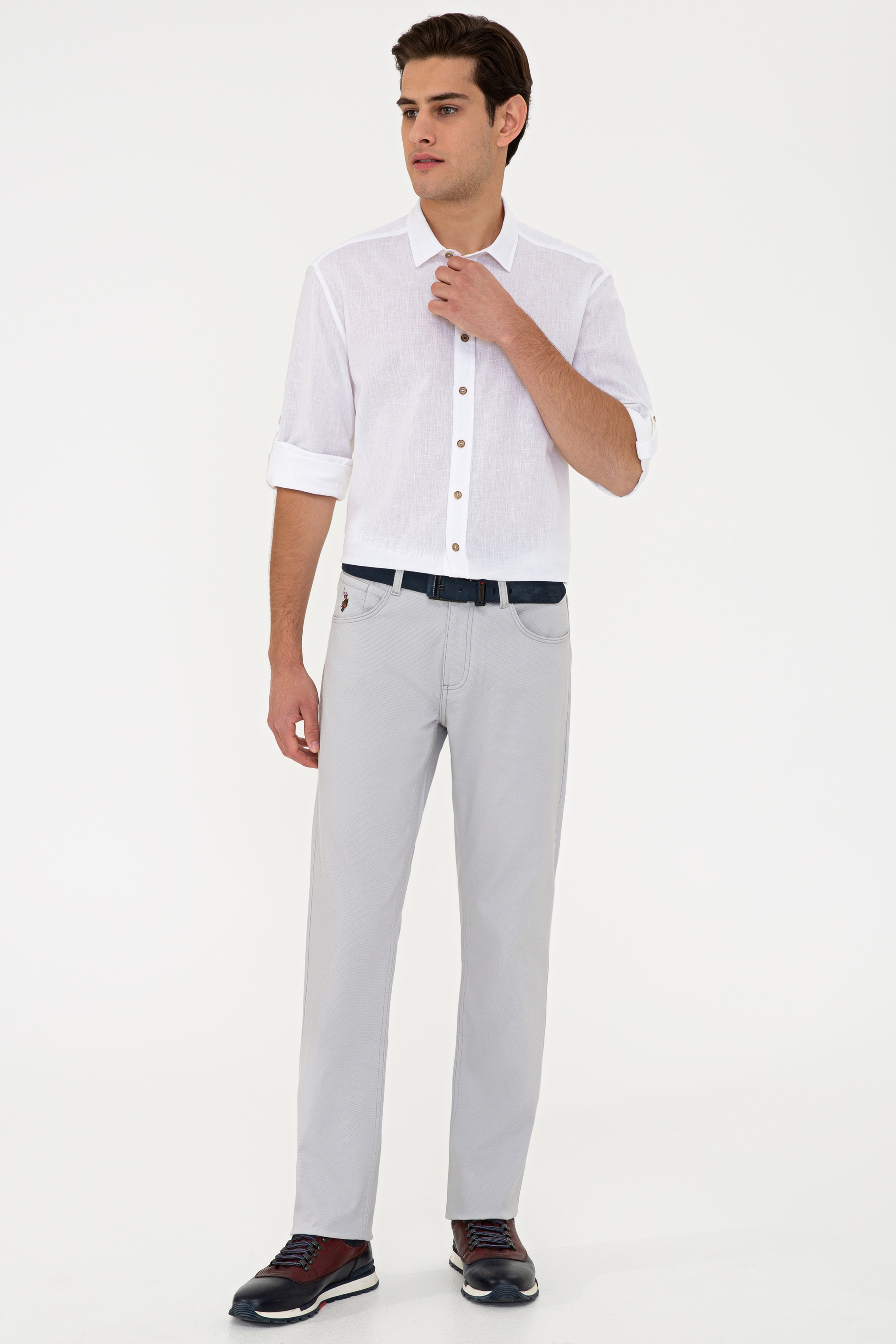 Erkek Gri Chinos - Image 1