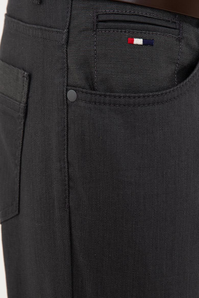 Erkek Gri Denim Pantolon - 50232654111