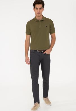 Erkek Gri Denim Pantolon - 50232654111