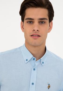 Erkek Kobalt Mavisi Gömlek Uzunkol - 50234576020