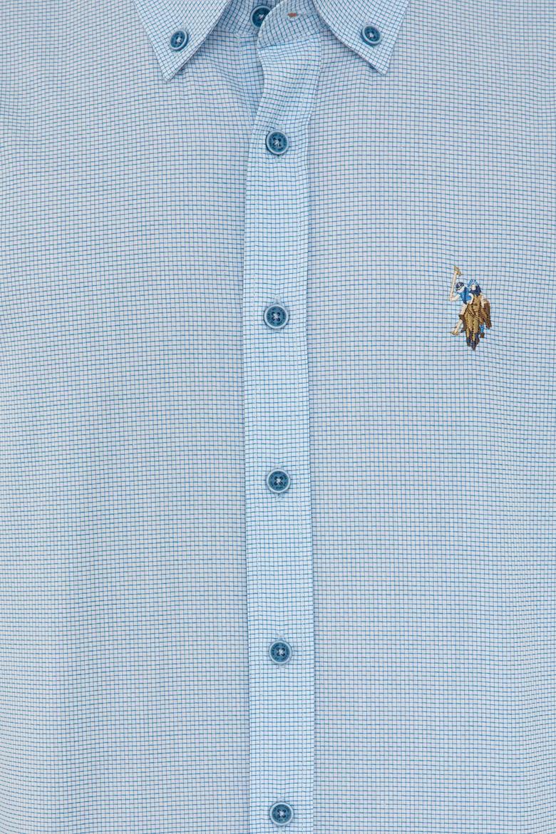 Erkek Kobalt Mavisi Gömlek Uzunkol - 50234576020