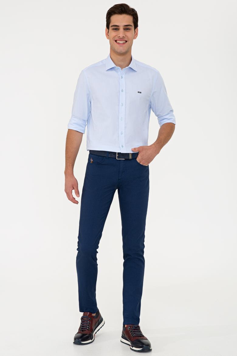 Erkek Açık Mavi Gömlek Uzunkol Basic - 50234986005