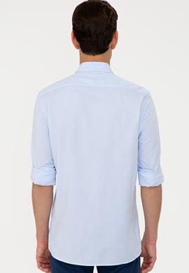 Erkek Açık Mavi Gömlek Uzunkol Basic - 50234986005