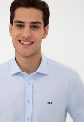 Erkek Açık Mavi Gömlek Uzunkol Basic - 50234986005