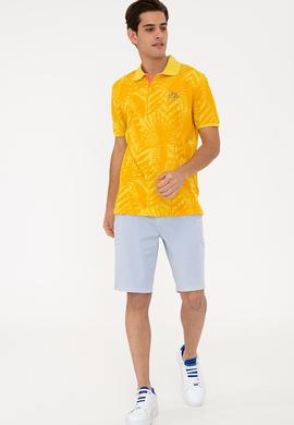Erkek Sarı Polo Yaka Tişört - 50231980028