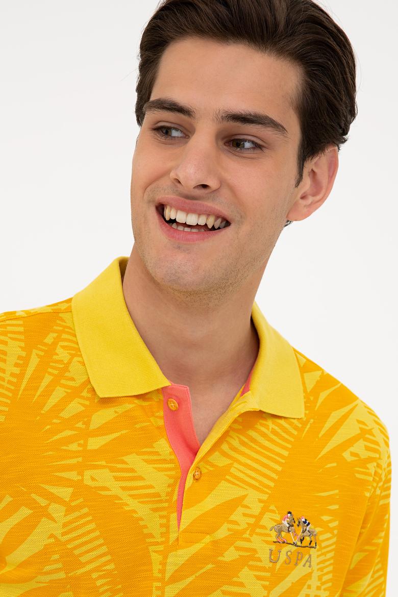 Erkek Sarı Polo Yaka Tişört - 50231980028