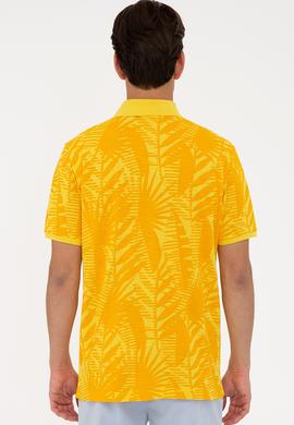 Erkek Sarı Polo Yaka Tişört - 50231980028