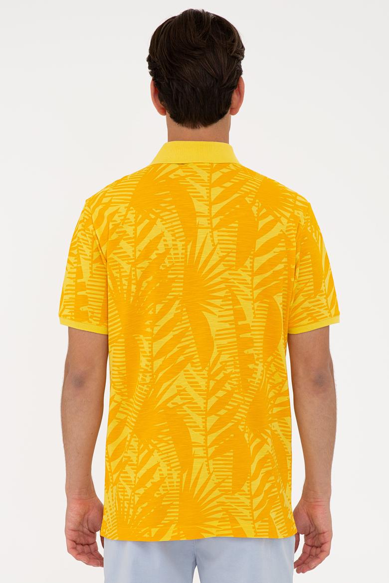 Erkek Sarı Polo Yaka Tişört - 50231980028