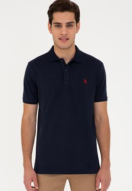 Erkek Koyu Lacivert Basic Tişört - 50232303060