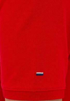 Erkek Kırmızı Basic Polo Yaka Tişört - 50232308384