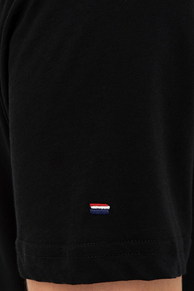 Erkek Siyah Basic Tişört - 50232309022