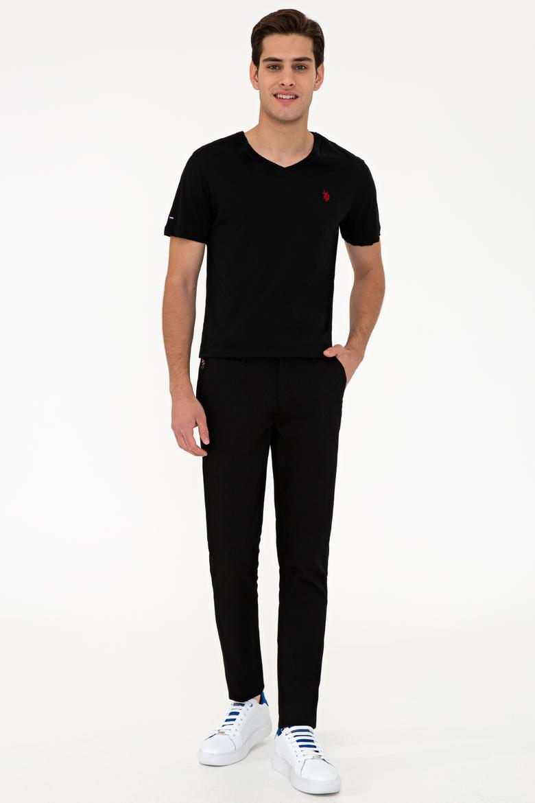 Erkek Siyah Basic Tişört - 50232309022