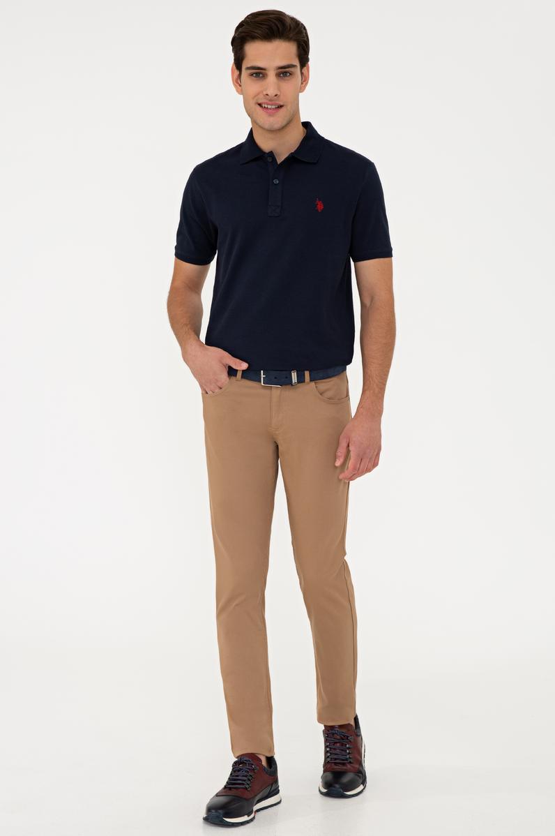 Erkek Camel Chinos