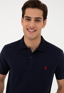 Erkek Koyu Lacivert Basic Tişört - 50232303060