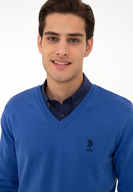 Erkek Koyu Mavi Basic Kazak - 50224740059