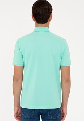 Erkek Mint Polo Yaka Basic T-Shirt - 50232303210