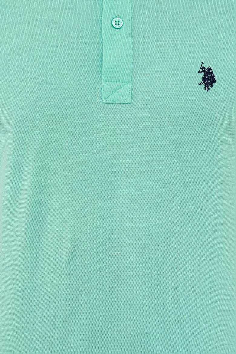 Erkek Mint Polo Yaka Basic T-Shirt - 50232303210