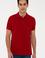 Erkek Bordo Polo Yaka Basic T-Shirt