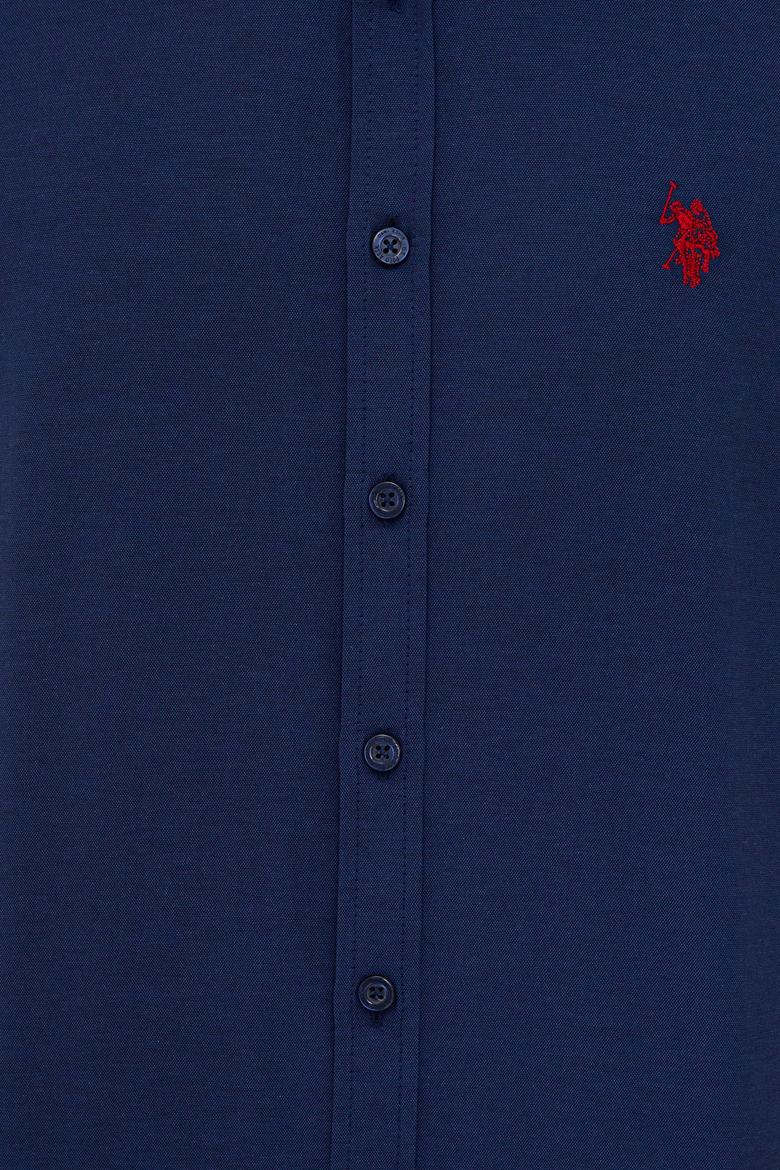 Erkek Düz Logo Lacivert Gömlek Basic - 50238007013
