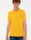 Erkek Sarı Polo Yaka Basic T-Shirt