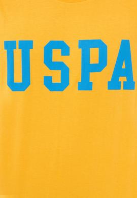 Erkek Sarı Basic Bisiklet Yaka Tişört - 50232300128