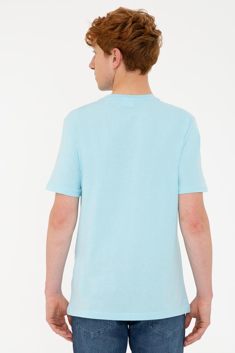 Erkek Aqua Basic Tişört - 50232300107