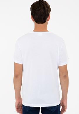 Erkek Beyaz Basic Tişört - 50232306007