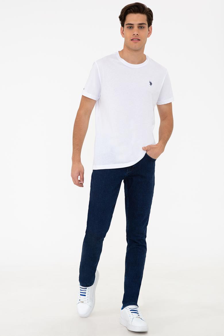 Erkek Beyaz Basic Tişört - 50232306007