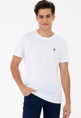 Erkek Beyaz Basic Tişört - 50232306007