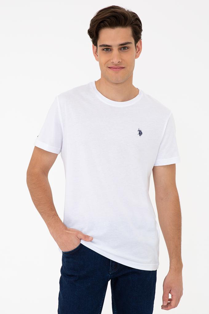 Erkek Beyaz Basic Tişört