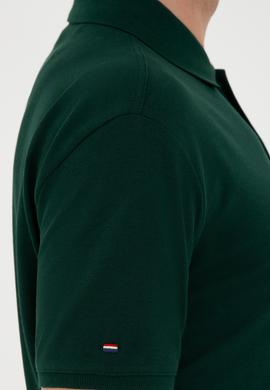 Erkek Koyu Yeşil Basic Tişört - 50232308348