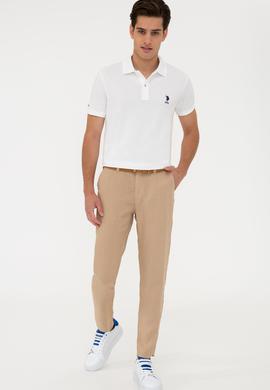 Erkek Ekru Basic Tişört - 50232308392