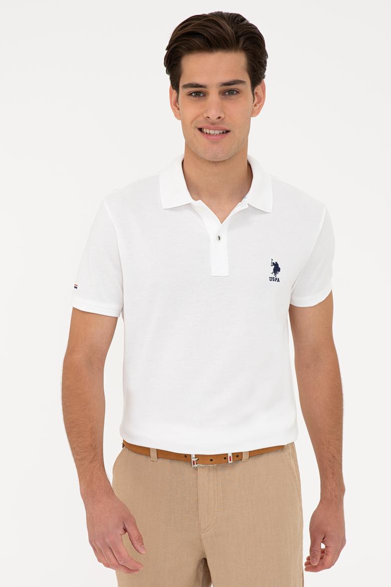 Erkek Ekru Basic Tişört