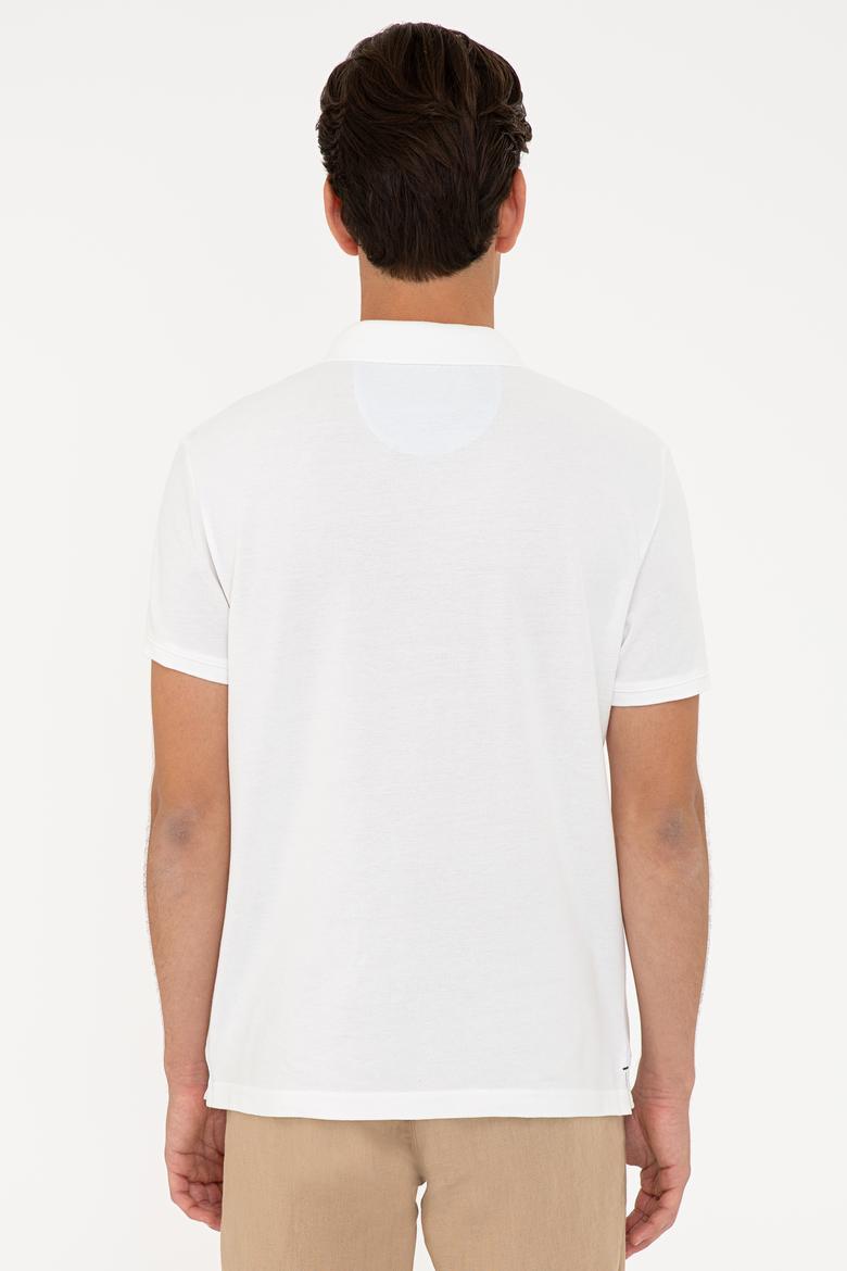 Erkek Ekru Basic Tişört - 50232308392