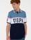 Erkek İndigo Polo Yaka T-Shirt