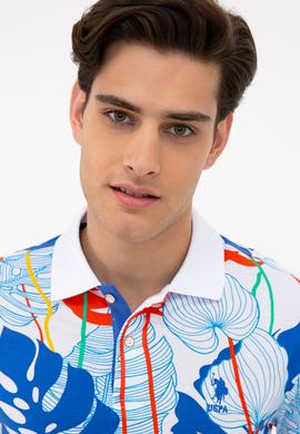 Erkek Beyaz Polo Yaka T-Shirt - 50235369007