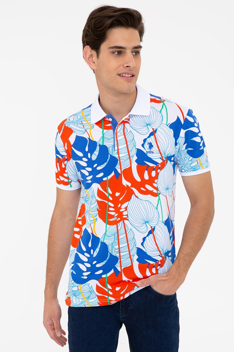 Erkek Beyaz Polo Yaka T-Shirt